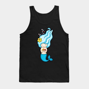 Cute Cool Mermaid Lover Tank Top